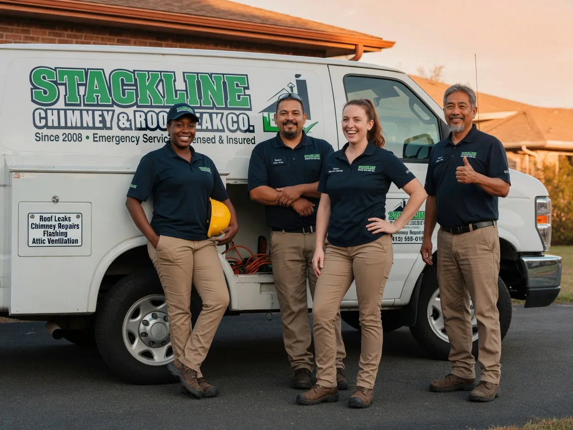 Chimney flashing repair company in New Athens, IL